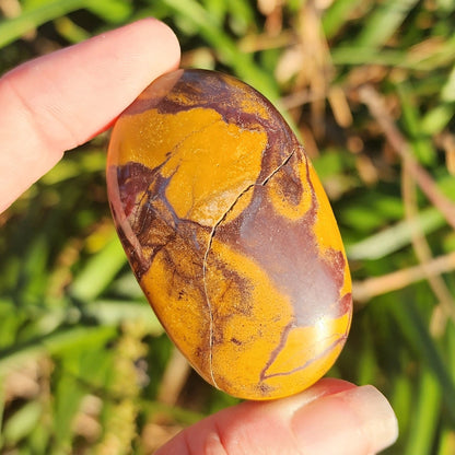 Mookaite Jasper Palm Stone