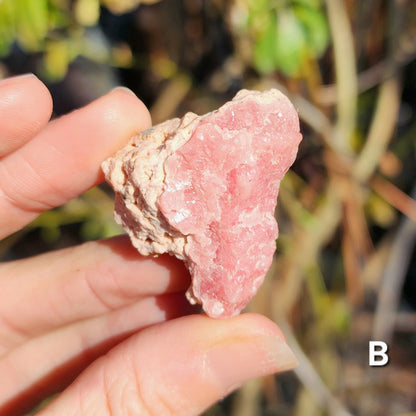 Raw Rhodochrosite