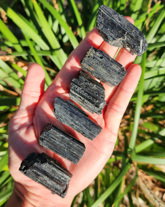 Raw Black Tourmaline Chunk