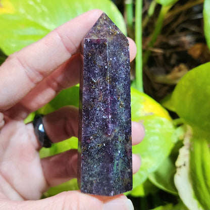 Dark Purple Unicorn Stone Tower