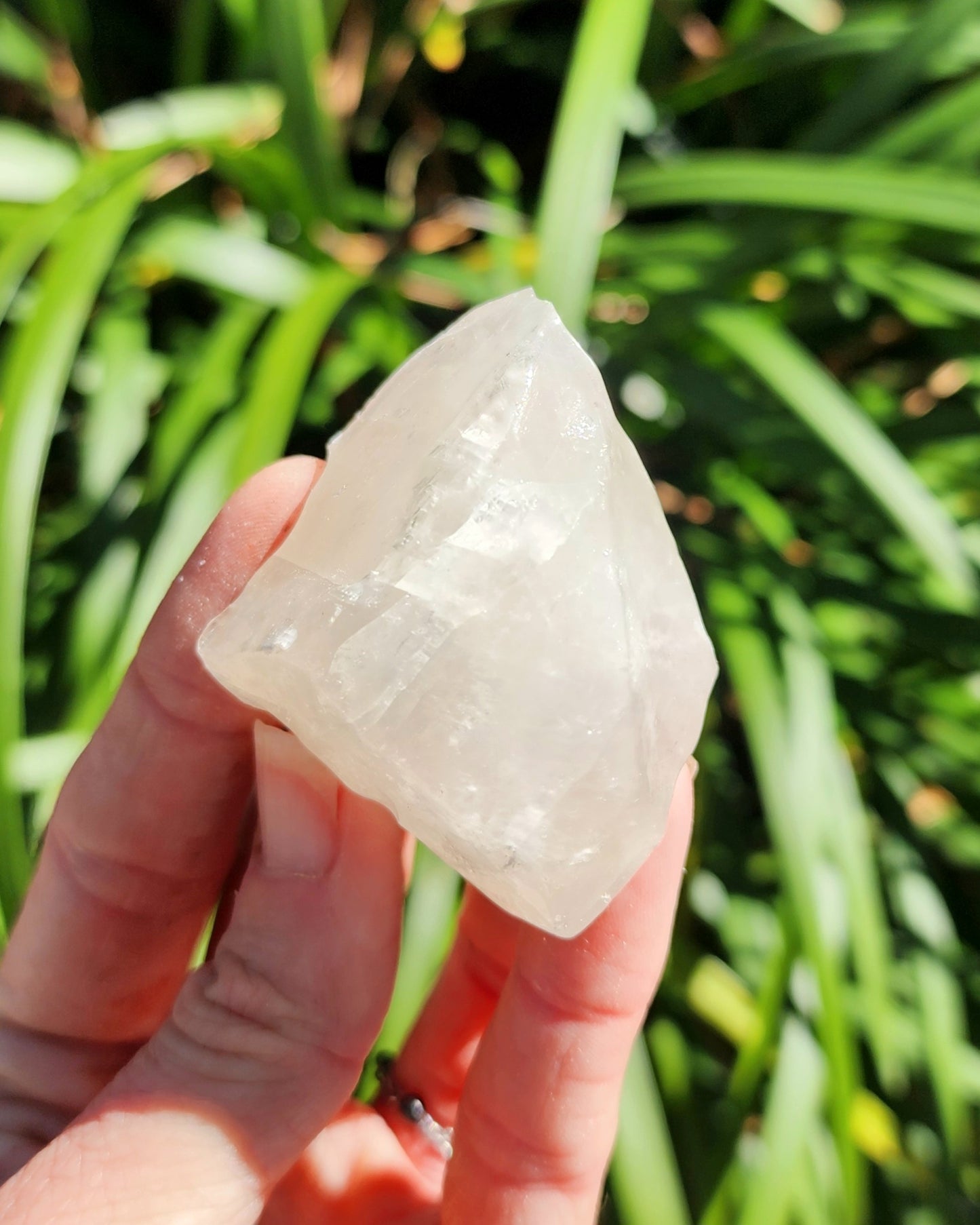 Rough Raw White Calcite