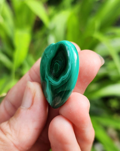 Malachite Small Heart