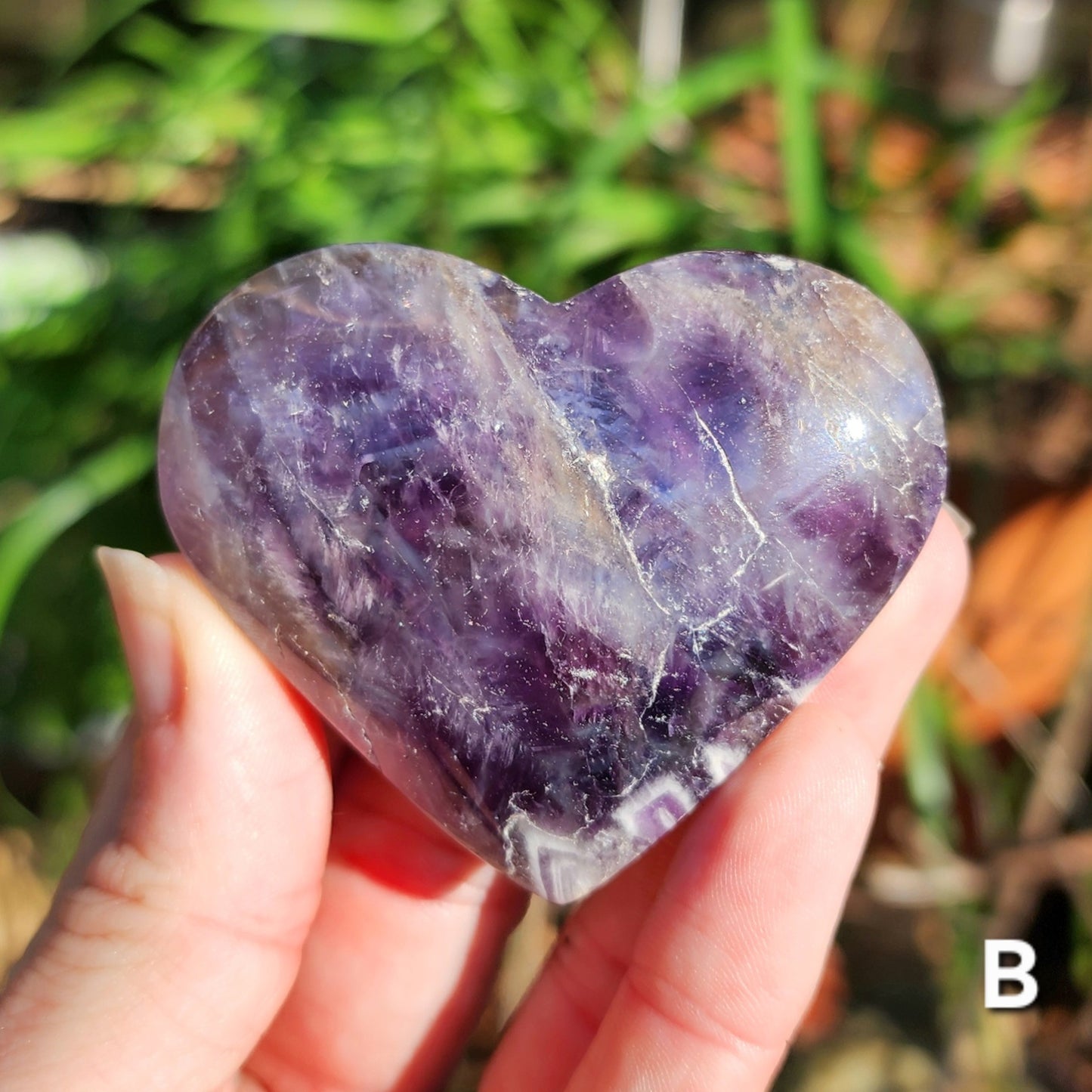 Dream Amethyst Hearts