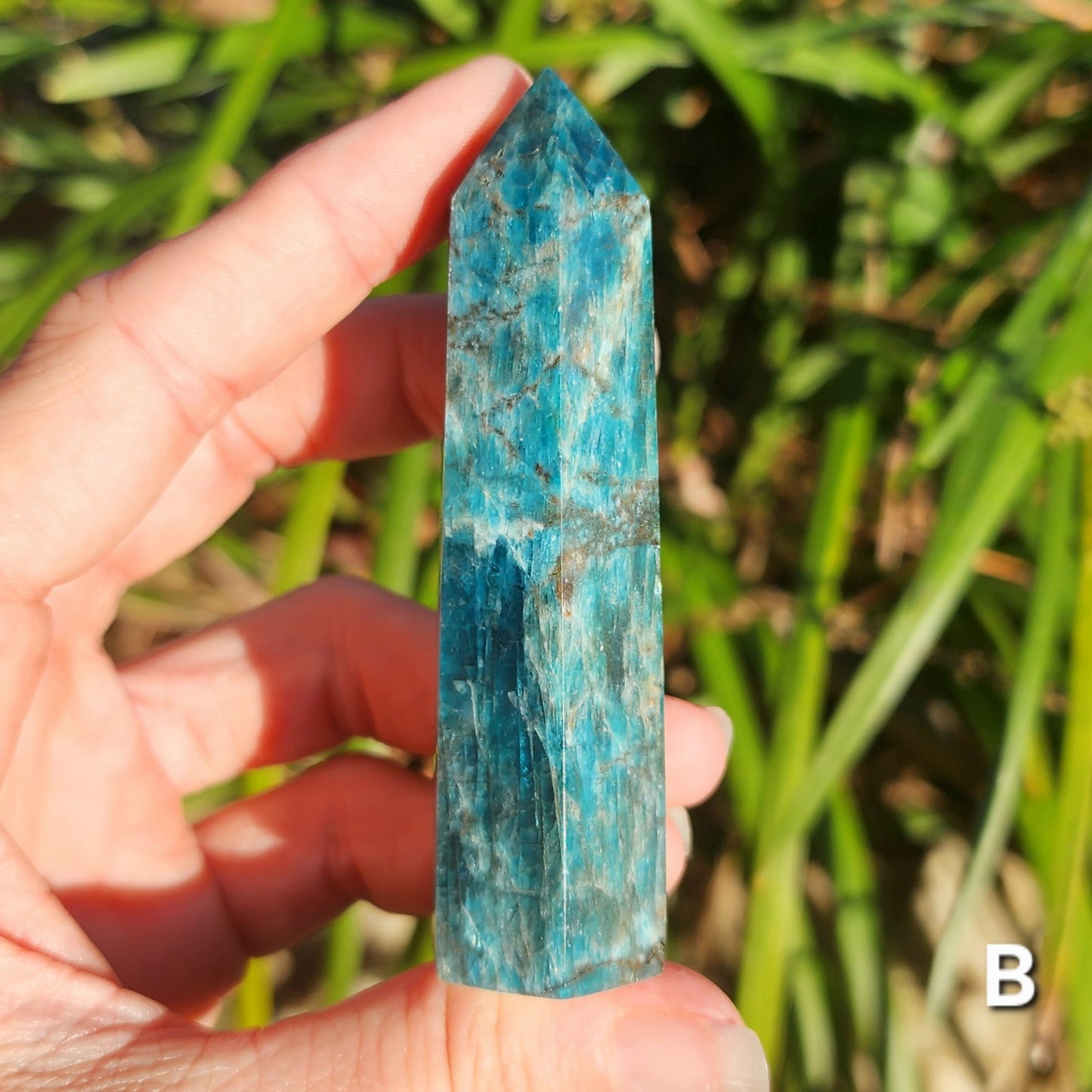 Blue Apatite Towers