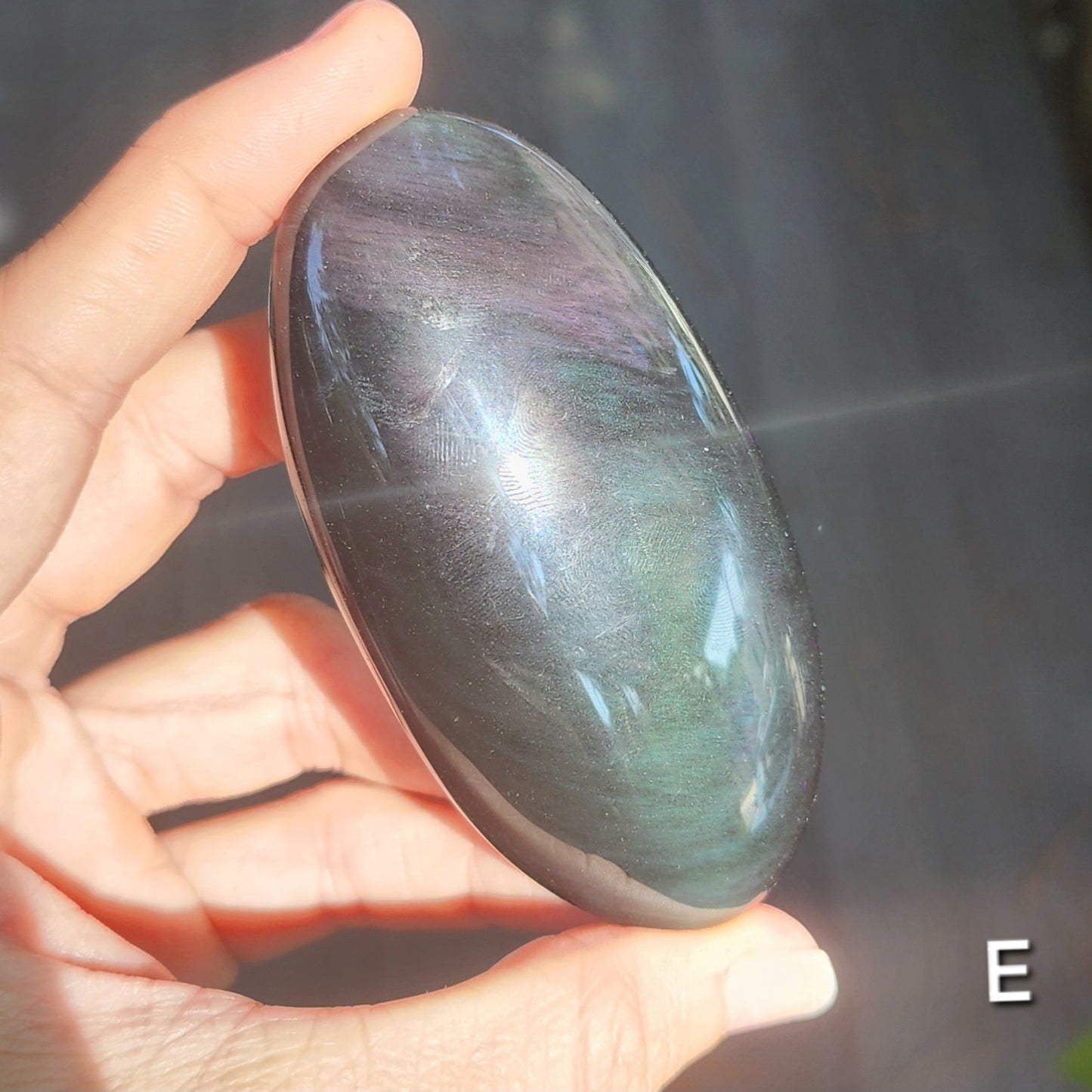 Rainbow Obsidian Palm Stones