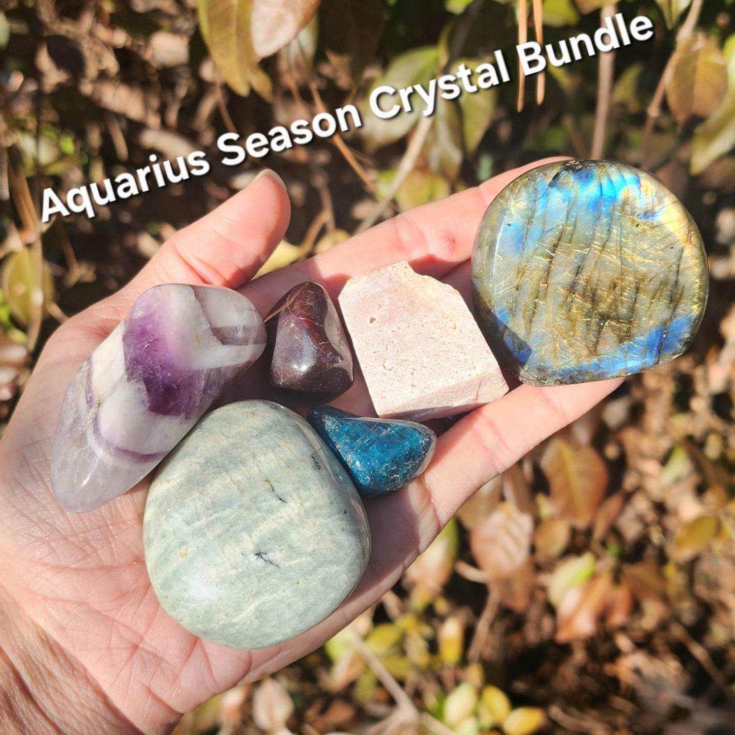 Aquarius Season Crystal Bundle