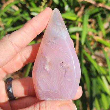 Pink Jelly Agate Freeform