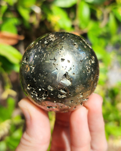 Druzy Peruvian Pyrite Sphere