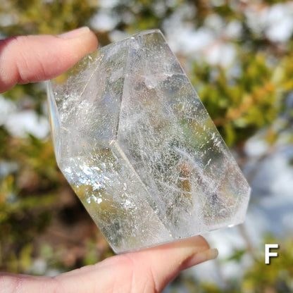 Clear Quartz Angular Freeforms