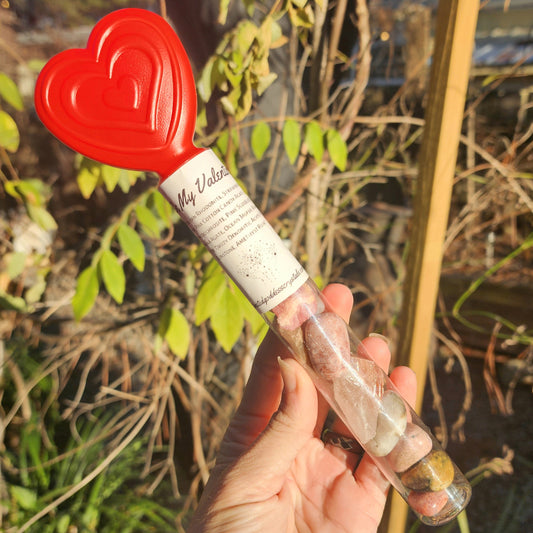 Valentine's Crystal Tube