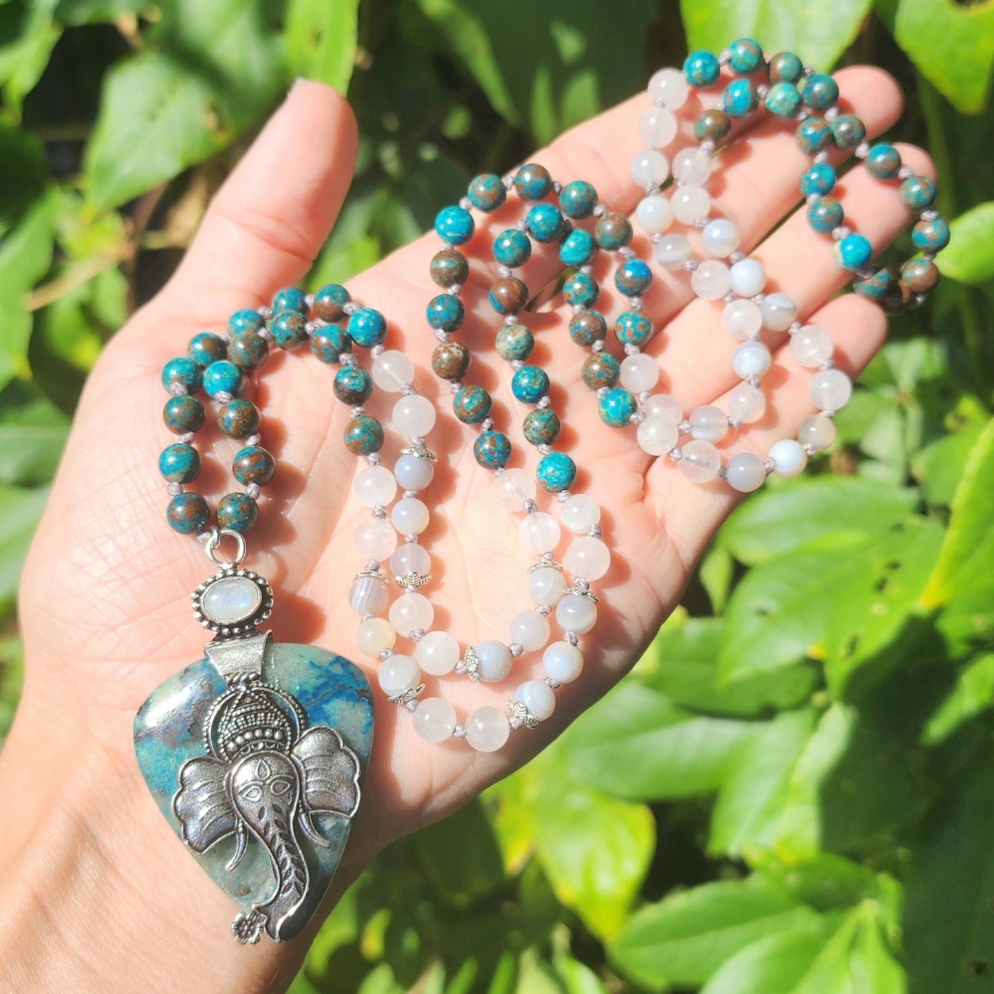 Quantum Quattro Ganesha Mala Necklace