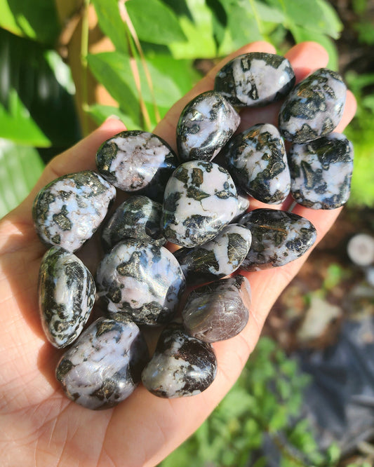 Indigo Gabbro Tumble aka Mystic Merlinite