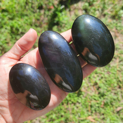 Rainbow Obsidian Palm Stones