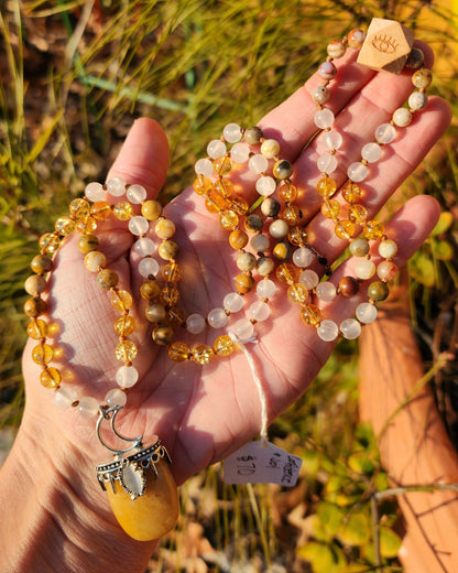 Confidence & Joy Mala Necklace