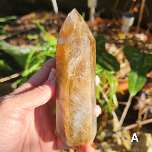 Natural Brazilian Citrine Towers