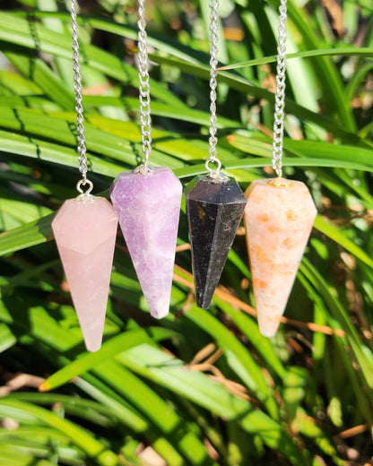 Intuitively Selected Crystal Pendulum