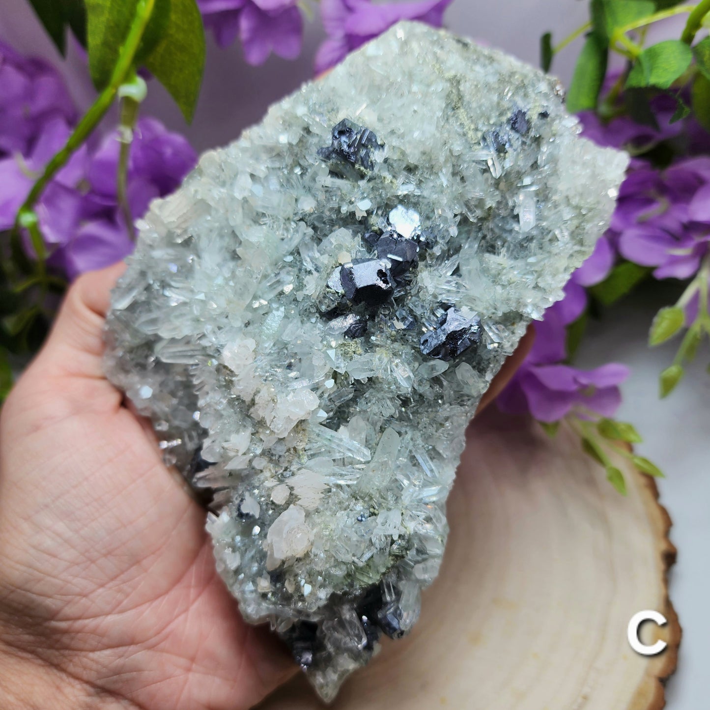 Needle Quartz Clusters