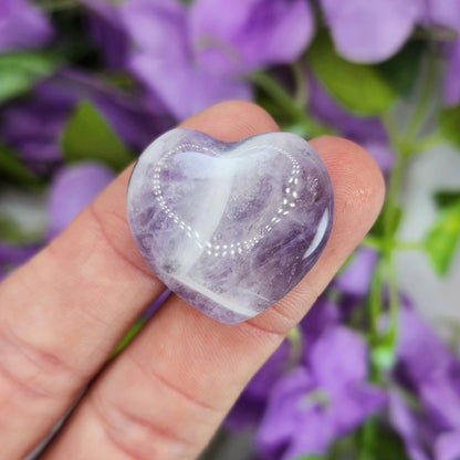 Dream Amethyst Mini Heart