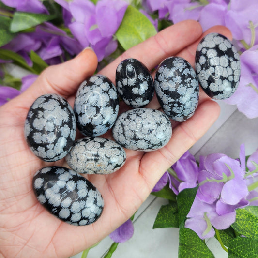 Snowflake Obsidian Tumble