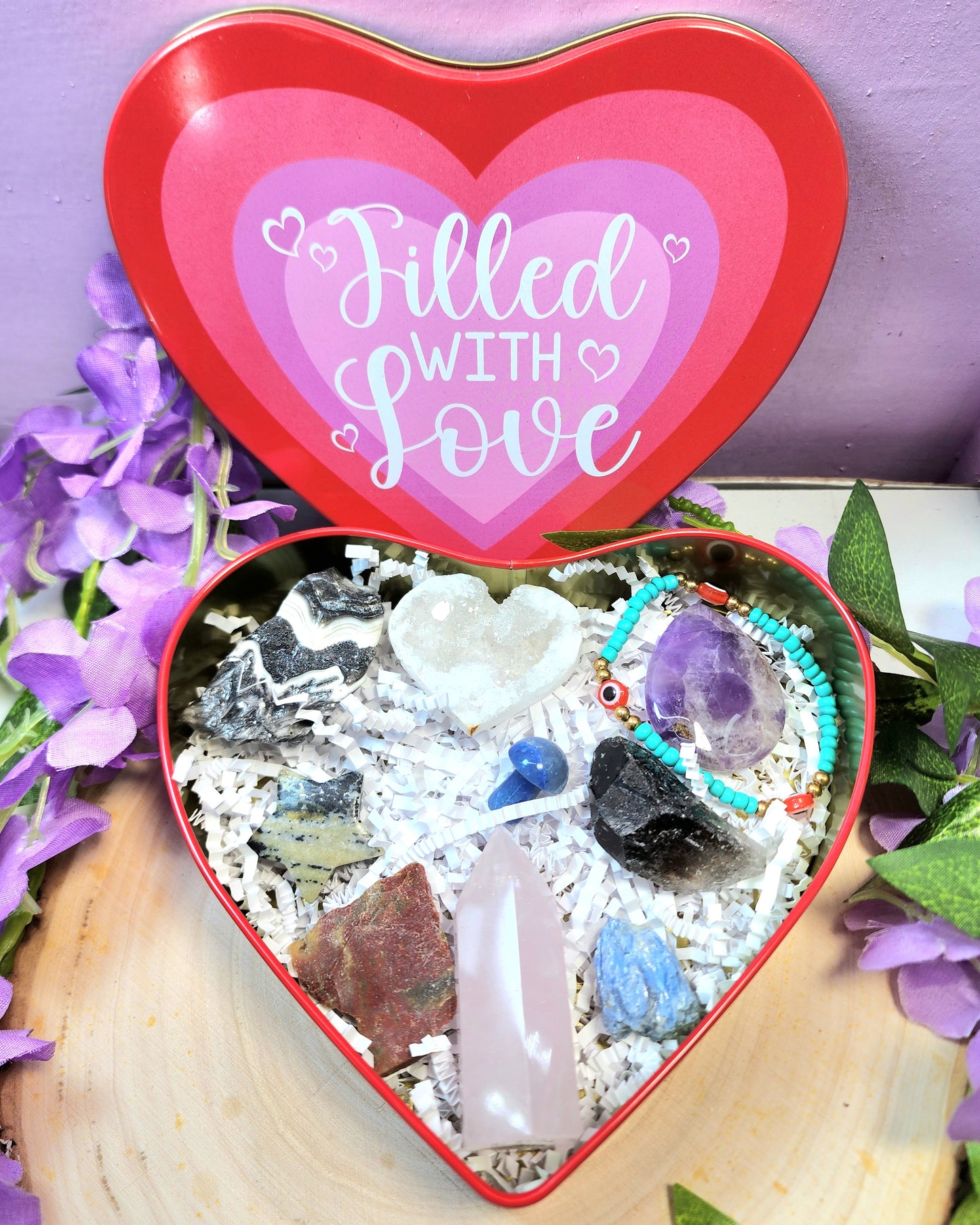 Valentine's Day Crystal Box - Smaller Size