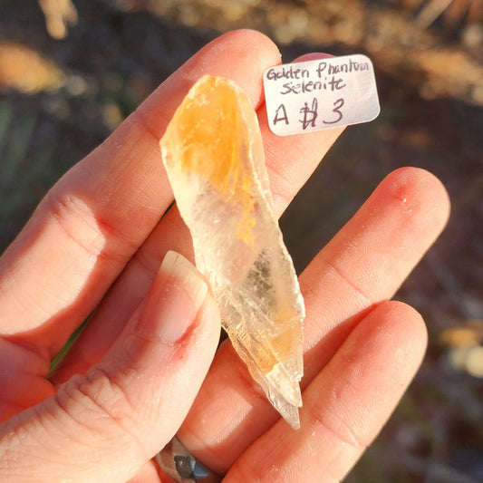 Golden Phantom Selenite