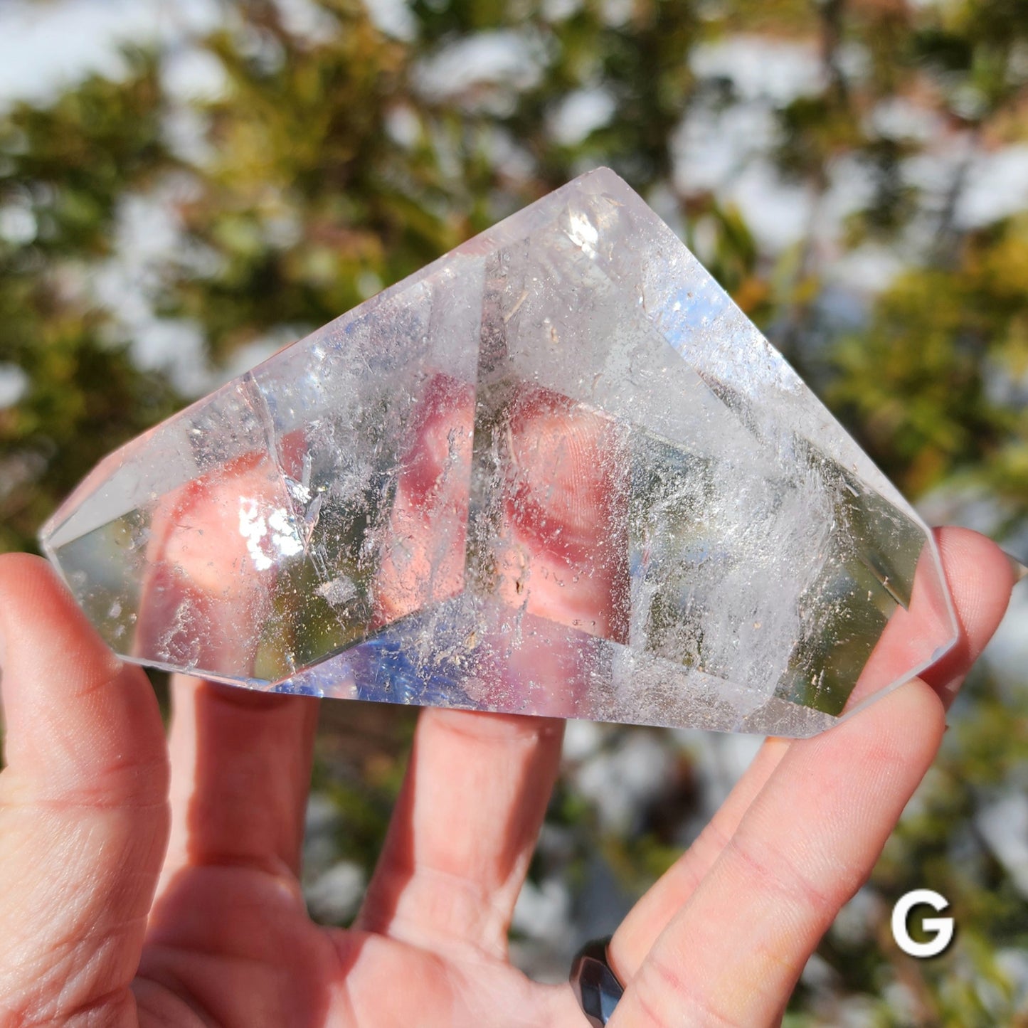 Clear Quartz Angular Freeforms