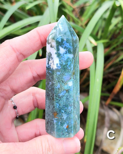Moss Agate Towers