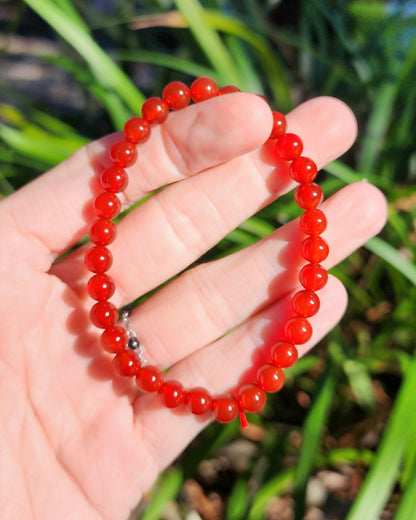 Carnelian Stretchy Bracelet