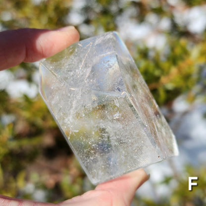 Clear Quartz Angular Freeforms