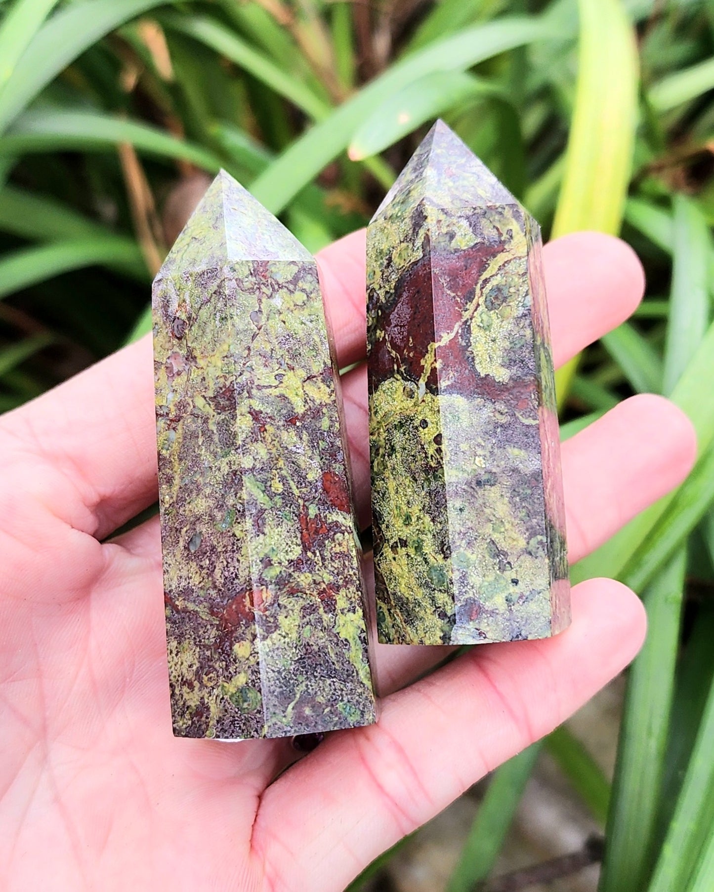 Dragon's Blood Jasper Tower