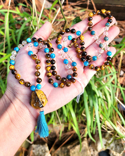 Manifestation & Strength Mala Necklace