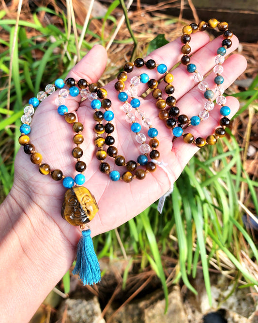 Manifestation & Strength Mala Necklace