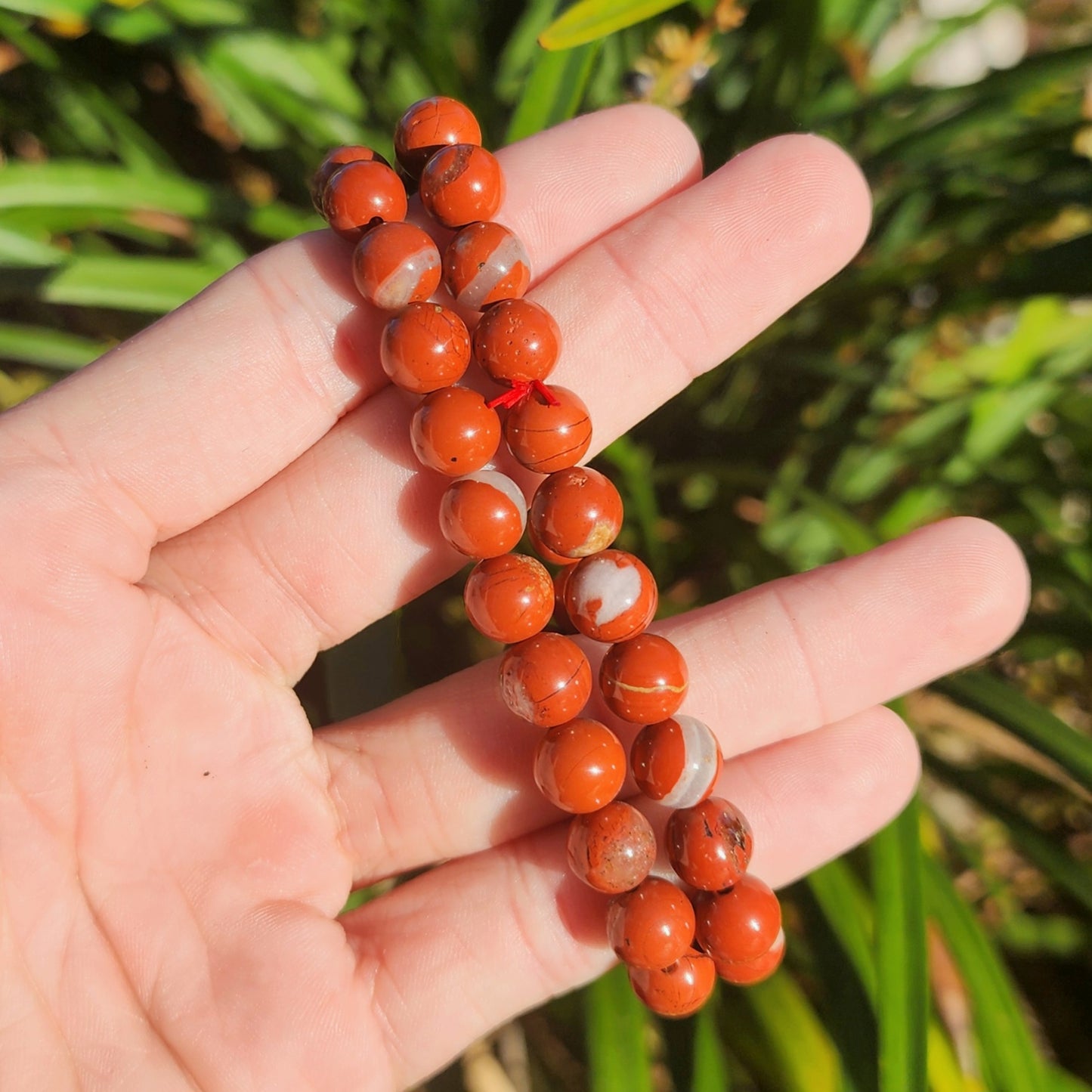 Red Jasper Stretchy Bracelet