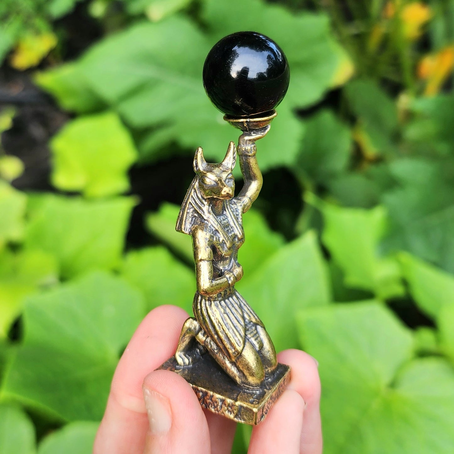 Anubis Sphere Holder with Mini Mystery Sphere