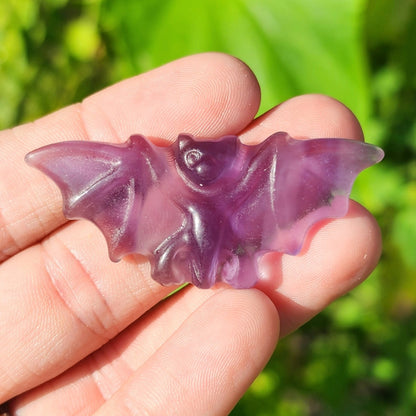 Purple Fluorite Bat