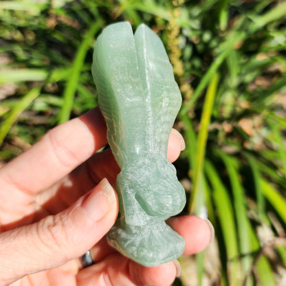 Green Aventurine Grieving Angel