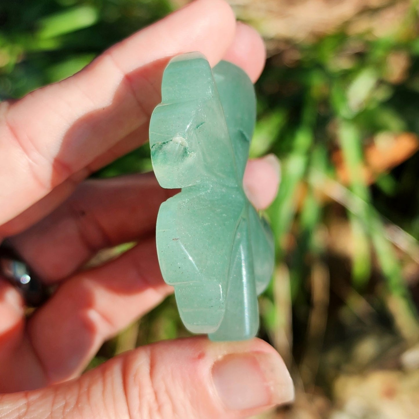 Green Aventurine Four Leaf Clover