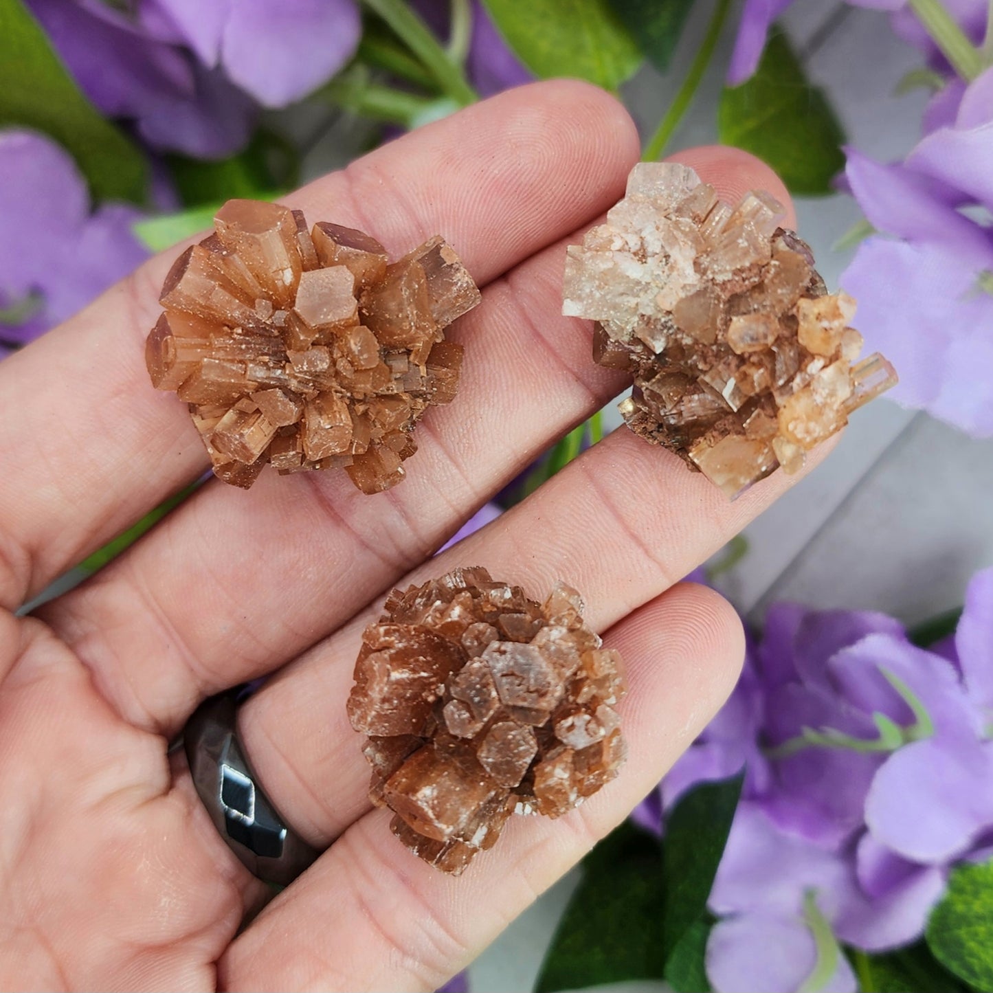 Aragonite Sputnik Cluster