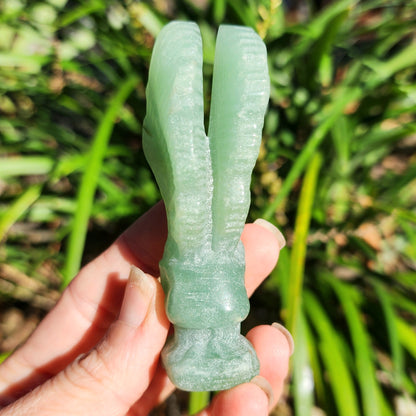 Green Aventurine Grieving Angel