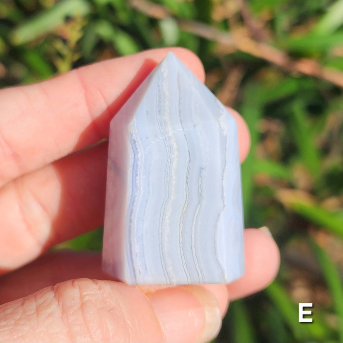 Blue Lace Agate Obelisks