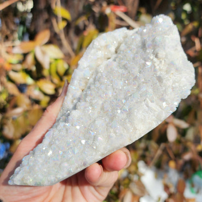 Angel Aura Quartz Clusters