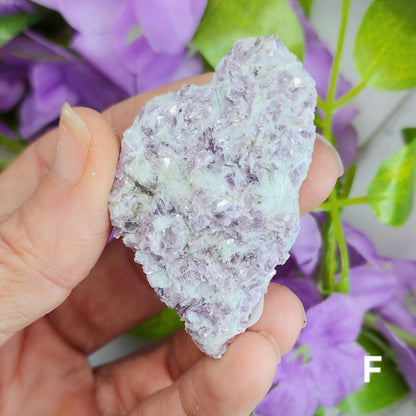 Gemmy Lepidolite Clusters Purple Mica