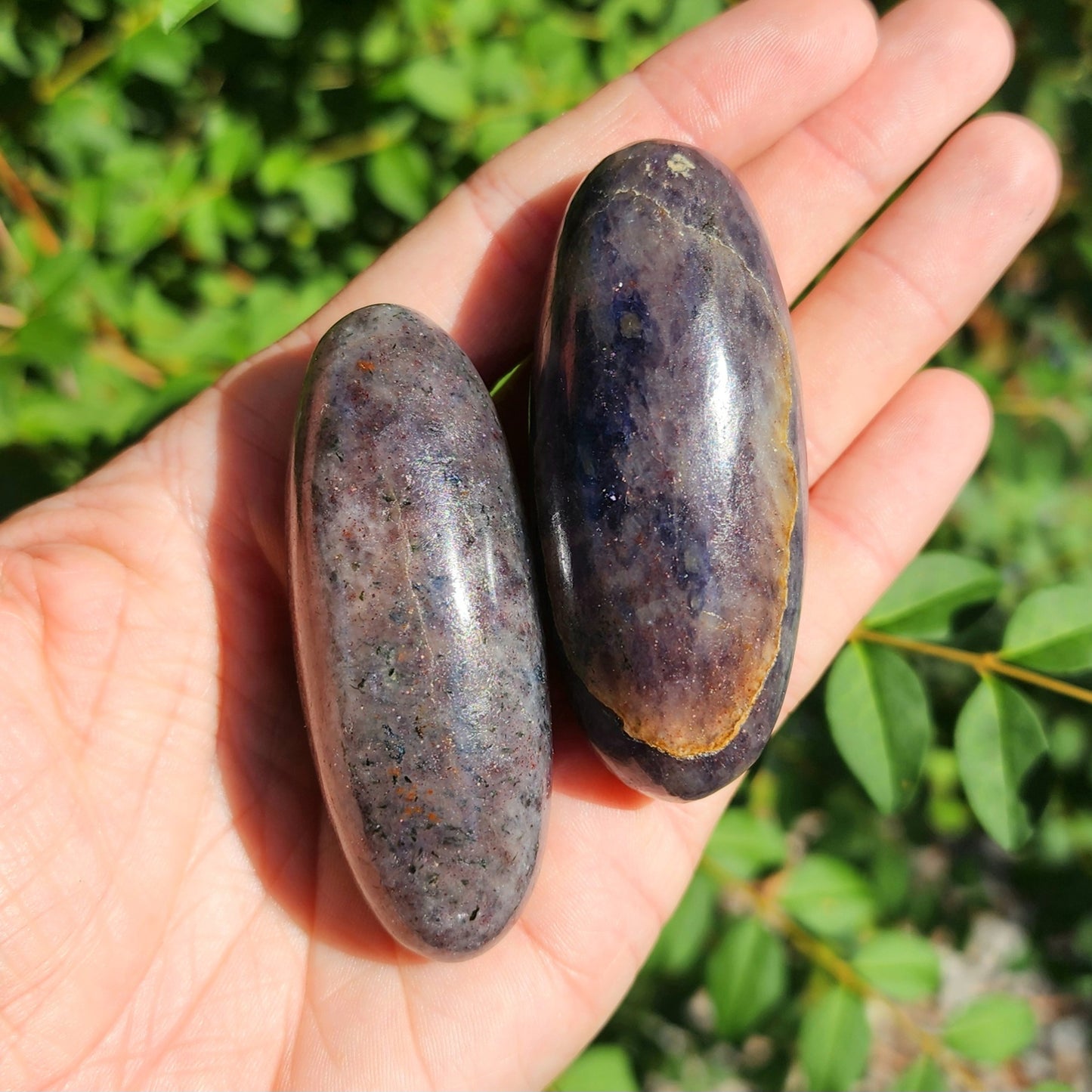 Sunstone in Iolite Shivas