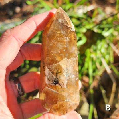 Natural Brazilian Citrine Towers