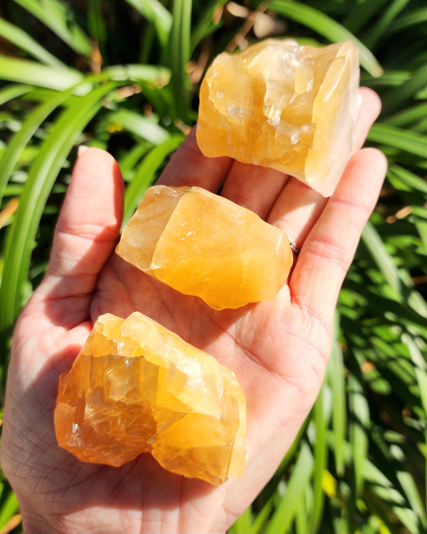 Rough Raw Honey Calcite