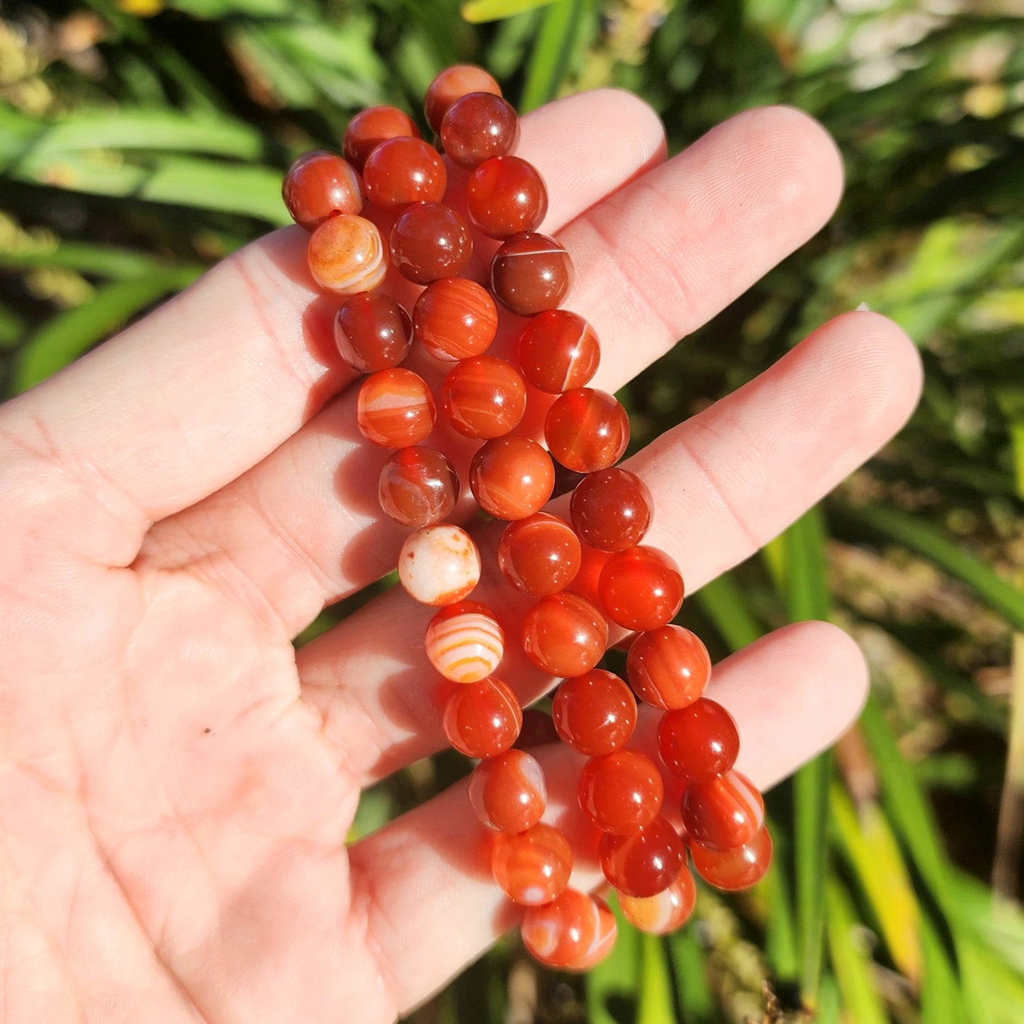 Carnelian Stretchy Bracelet