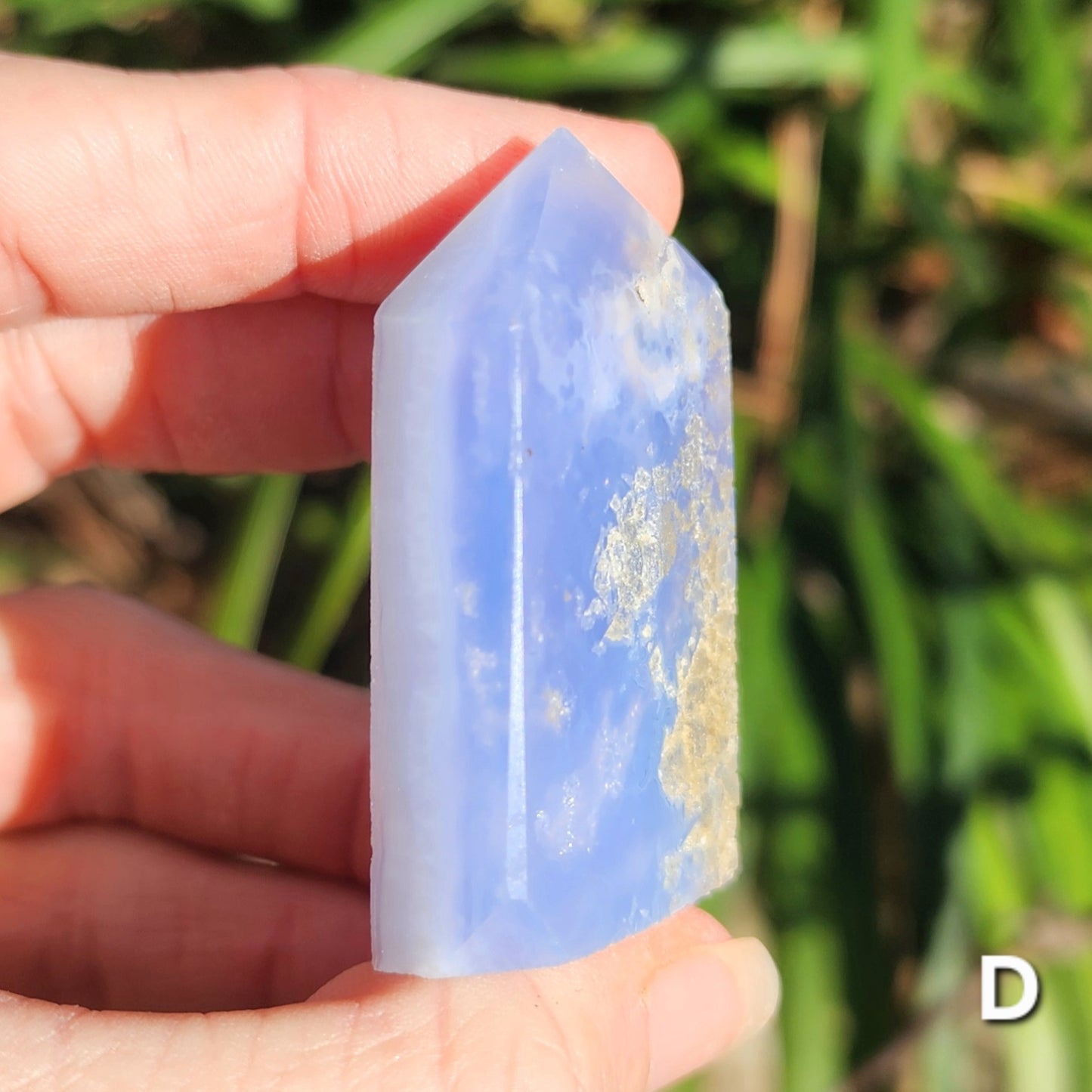 Blue Lace Agate Obelisks