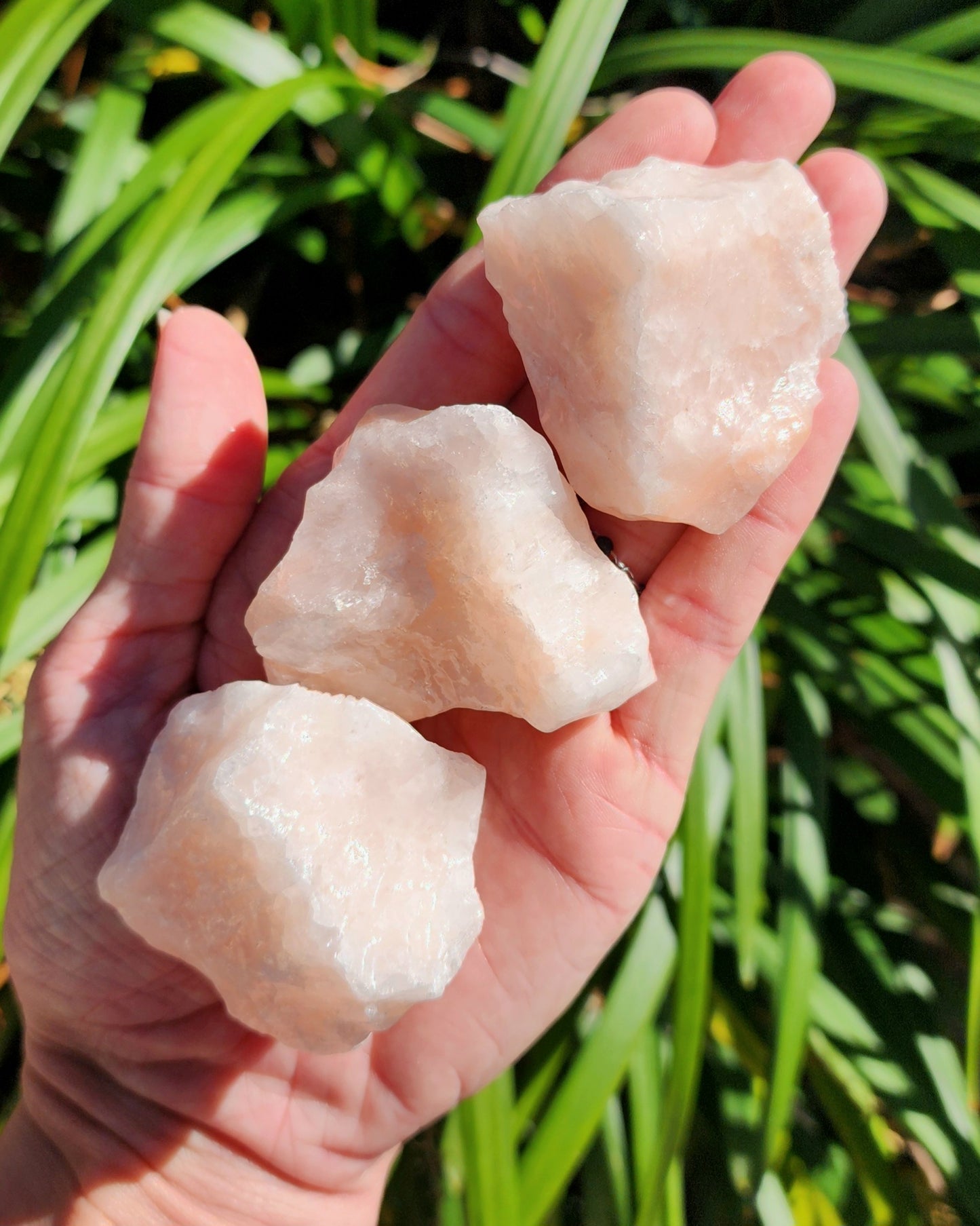 Rough Raw Pink Calcite