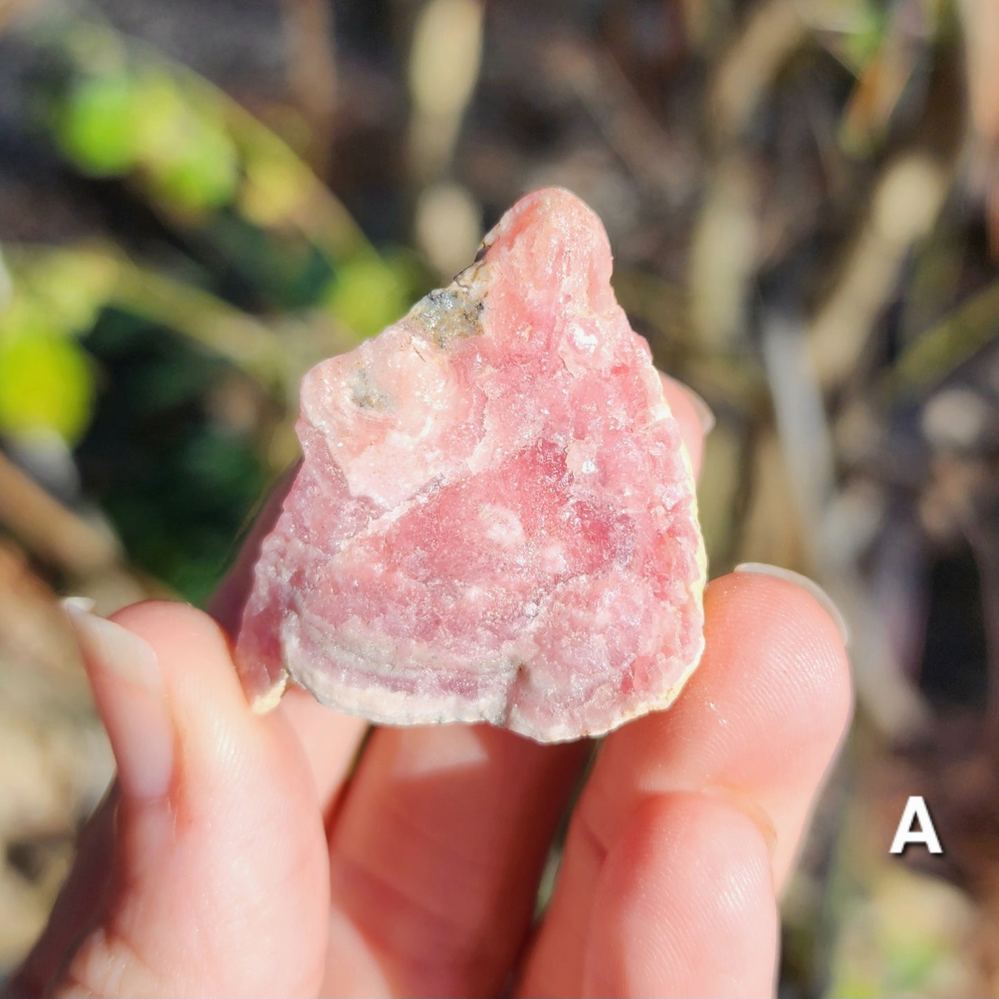 Raw Rhodochrosite