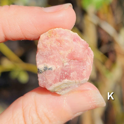 Raw Rhodochrosite